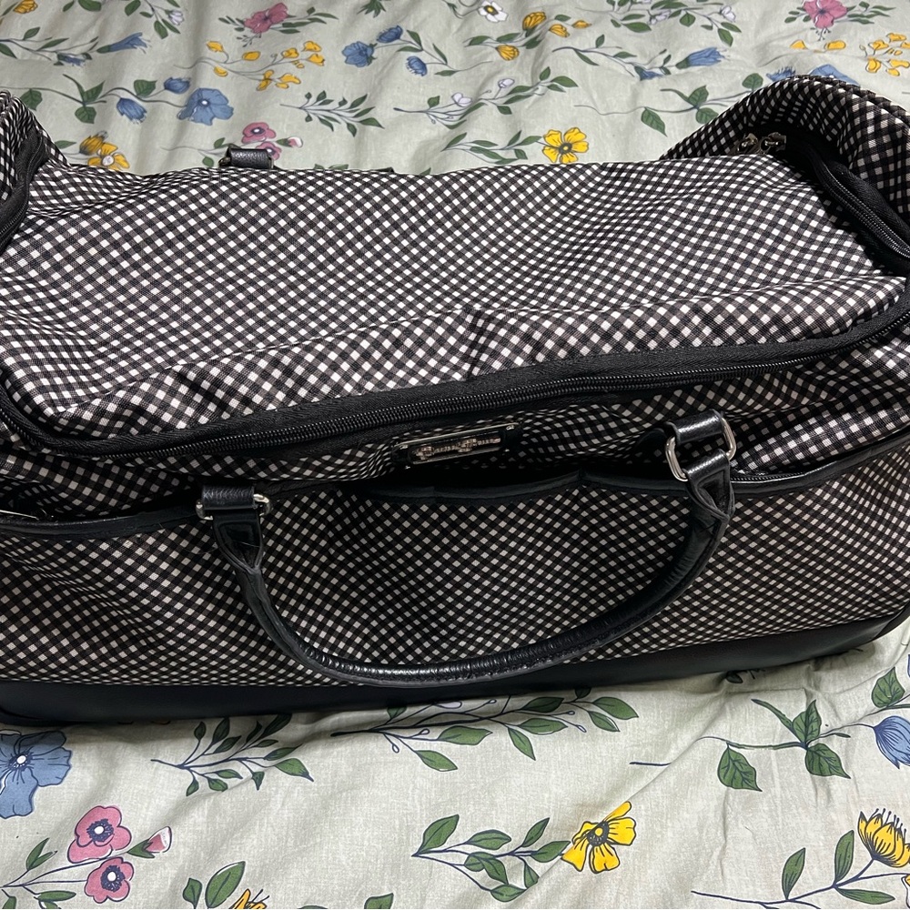 Jessica Simpson Rolling Duffel Bag - Picture 2 of 9